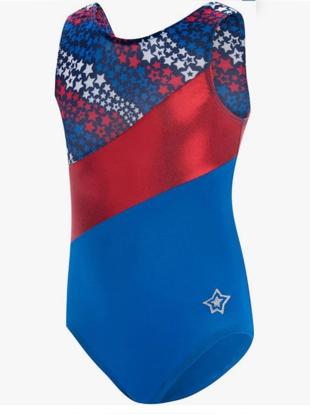 GK Stars Gymnastics & Dance Leotard for Girls Activewear One Piece Outfit stars
